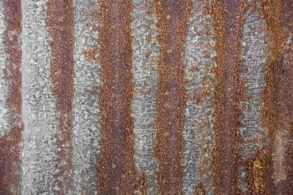Ruggine su sfondo foglio di zinco texture — Foto Stock