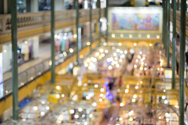 Borroso Luz Centro Comercial — Foto de Stock