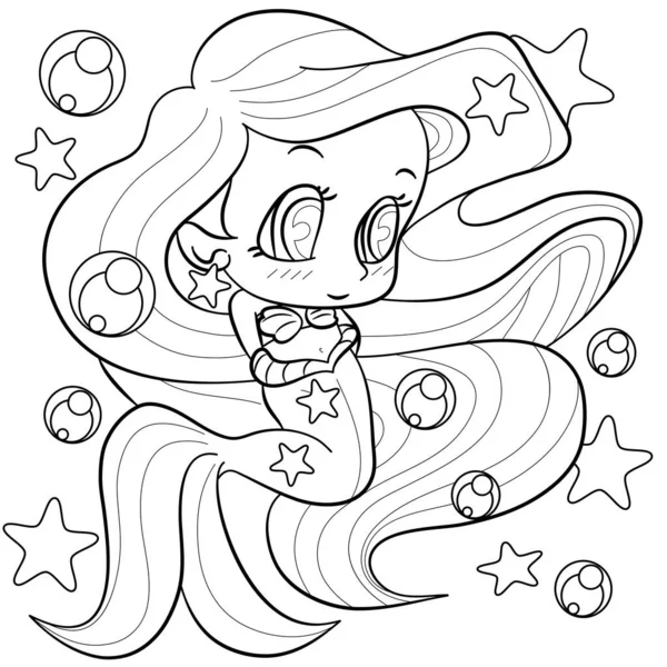Download 815 Mermaid Coloring Page Vector Images Free Royalty Free Mermaid Coloring Page Vectors Depositphotos