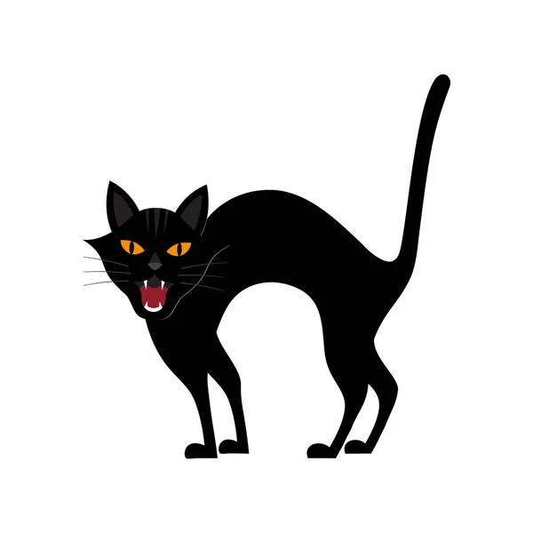 Black evil cat - Free animals icons