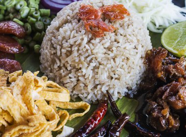 Kızarmış karides ezmesi..