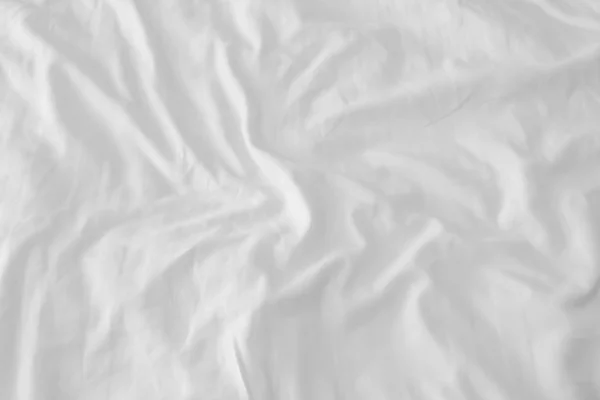 Kopyalama alanı olan beyaz keten arkaplan.