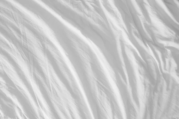 Kopyalama alanı olan beyaz keten arkaplan.