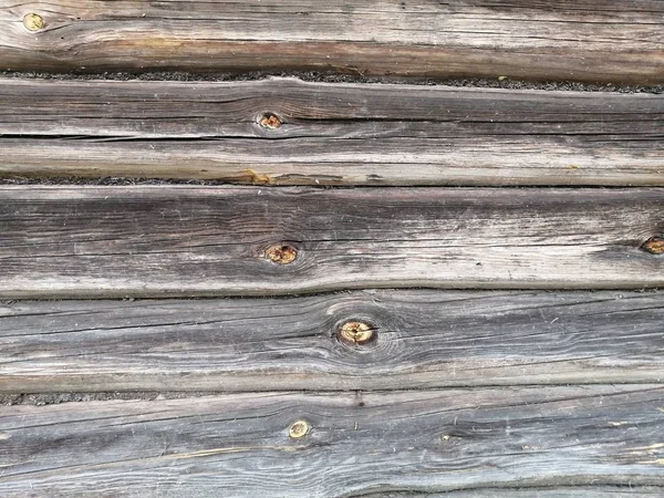 Beautiful Background Texture Old Weathered Horizontal Wooden Boards — Stock Photo, Image
