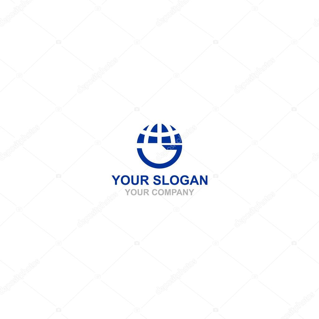 G Global Logo Design Vector
