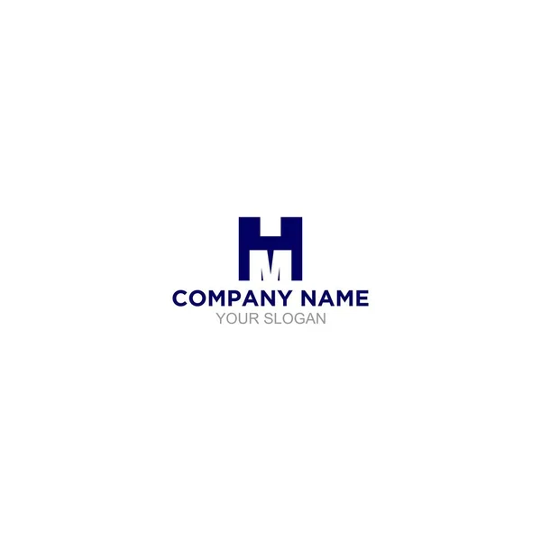 Vecteur Conception Logo Bleu — Image vectorielle