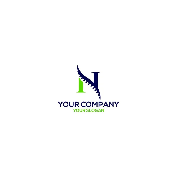 Chiropratica Logo Design Vector — Vettoriale Stock