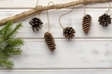 Tatil doğal dekorasyonu Noel dekorasyonu beyaz tahtalar