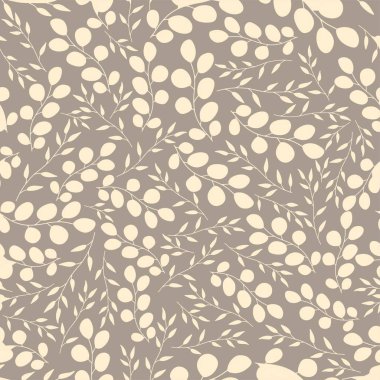 El çizimi, çiçek deseni ve arka plan. Zarif bir bitki geçmişi var. Karmaşık modern. El işi kağıt, nazik yapraklar, çizgi film çizimleri. Duvar kağıdı, tekstil, kumaş, ambalaj tasarımı.