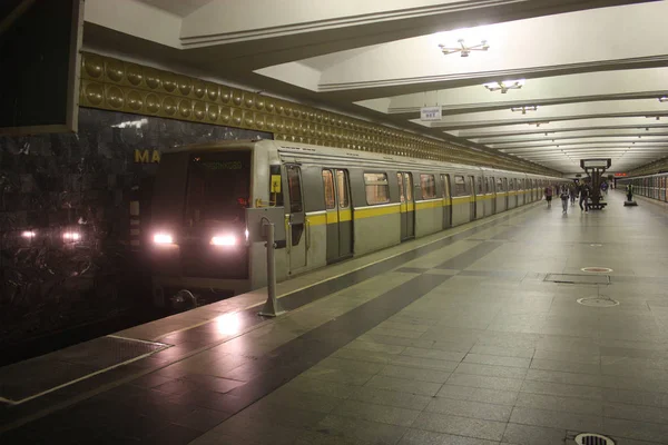 Metrotrain 721 Uauza 2004 Anno Produzione Ultimo Giorno Esplosioni 2018 — Foto Stock