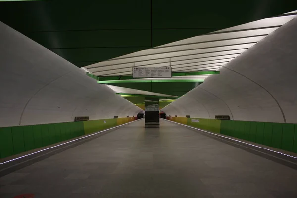 Moscow Metropolitain Tagansko Krasnopresnenskaya Line Lermontovsky Prospekt Station Άνοιξε 2013 — Φωτογραφία Αρχείου