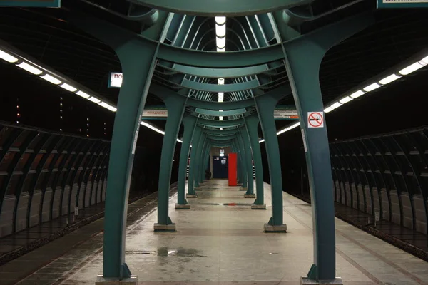 Moskauer Metropolregion Butowskaja Linie Bahnhof Bunninskaja Alleja Eröffnet 2003 2019 — Stockfoto