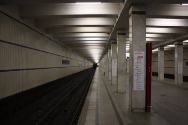 Moskova Metropolitain, Kaluzhsko rizhskaya hattı, Akademicheskaya istasyonu, 1962, 12 yılında açıldı. 2019.