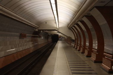 Moskova Metropolitain, Kalinininsko Solncnevskaya hattı, Park Pobedy istasyonu, 2003 yılında açıldı.