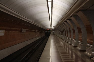 Moskova Metropolitain, Kalinininsko Solncnevskaya hattı, Park Pobedy istasyonu, 2003 yılında açıldı.