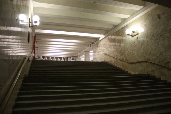 Moskevské Metropolitní Luyblinskaya Linka Stanice Maryino Otevřena Roce 1996 2016 — Stock fotografie