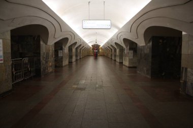 Moskova Metropolitain, Kalininskaya hattı, Shosse entuziastov istasyonu, 1979, 04.2020