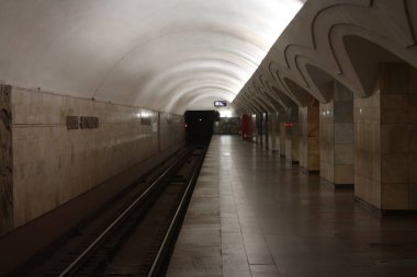 Moskova Metropolitain, Kalininskaya hattı, Shosse entuziastov istasyonu, 1979, 04.2020
