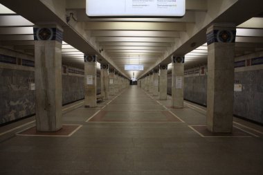 Moskova Metropolitain, Kalininskaya hattı, Novogireevo istasyonu, 1979 yılında açıldı.