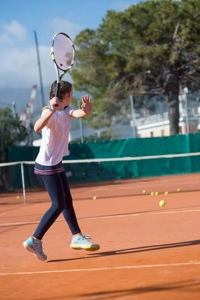 Tenis Okulu Açık — Stok fotoğraf
