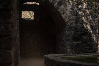 Hacienda 'nın içinde Santa Maria Regla antik bir yer, Meksika