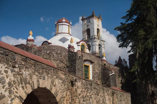 Oude Architectuur Van Hacienda Santa Maria Regla Mexico Reis Concept — Stockfoto