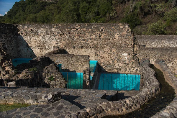 Hacienda Santa Maria Regla的古老建筑 墨西哥 旅游概念 — 图库照片