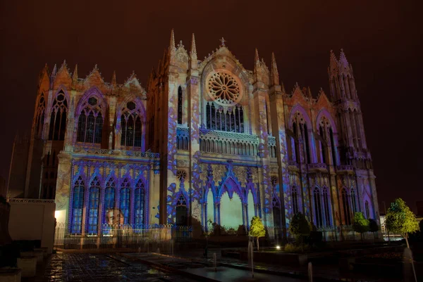 Gothic Cathedral Leon Castilla Leon Ισπανία — Φωτογραφία Αρχείου