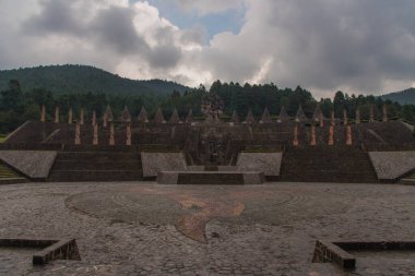 Temoaya, Mexico State,Toluca / Mexico -Sep 08 2018 This center is the result of efforts to create a recognized space to preserve and promote the Otomi culture