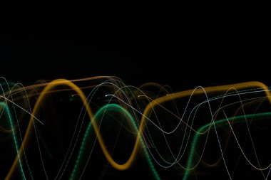 Karanlıkta soyut Aydınlık Resim