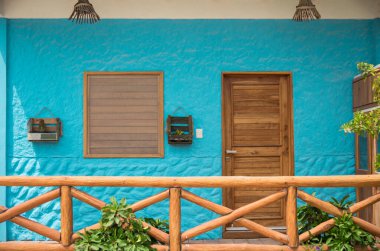 Holbox, Meksika - Haziran 2017 Meksika Holbox Adası