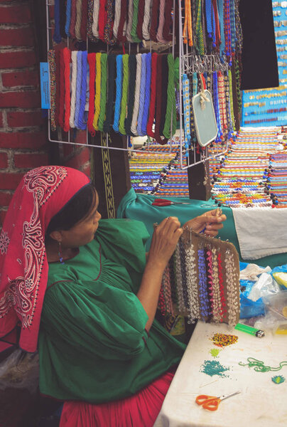Mercado de la Ciudadela Mexico city, Sep 03 2009 The Ciudadela Market A place where you can find any kind of mexican handcraft and folk art mexican craftsman artisan concept, ilustrative