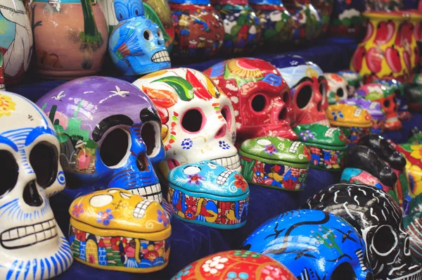 2017年11月1日 墨西哥城市美卡多市一个你可以找到各种墨西哥手工艺品和民间艺术的地方 — 图库照片