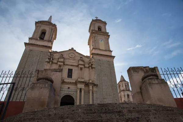 Soriano Basilica Colon Mexico Architectural Characteristics Neoclassical Style Distinguished Its — Stock Photo, Image