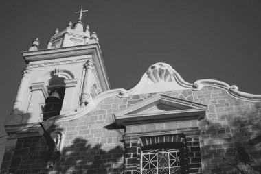 Tepotzotlan, / Mexico - Aralık 2012 2002 'de Sihirli Şehir ilan edildi, Meksika' nın en güzel yerlerinden biridir, sokaklar güzellik ve Meksika lezzeti deneyimidir.