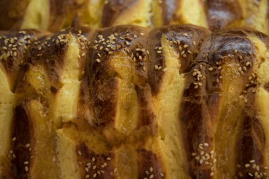 Tipik Meksika ev yapımı ekmek, Pea de Bernal, Meksika