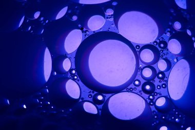 Parlak Soyut Çemberler / Kabarcıklar dokusu