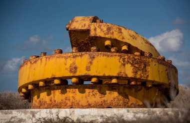 Punta Sur, Isla Mujeres, Mexico Apr 2017 heykel parkı 2001 yılında açıldı, dünyanın dört bir yanından uluslararası plastik sanatçılar modern sanat örneğini turistik bir yere bağışladılar.