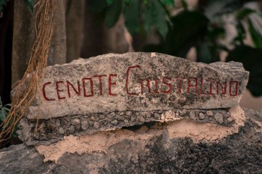 Riviera Maya / Meksika - Nisan 2017 Cenote 