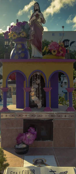 Isla Mujeres Quintana Roo Mexic Cimitirele Din Apr 2017 Din — Fotografie, imagine de stoc