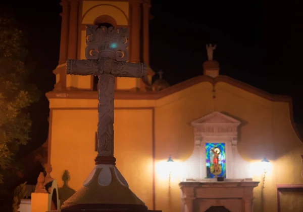 Pea Bernal Queretaro México Mar 2018 Este Belo Templo Dedicado — Fotografia de Stock