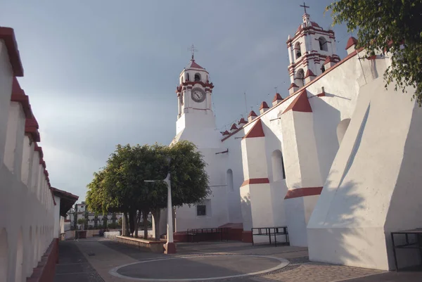 Ixtapan Sal México Igreja Assunção Mara Construída Século Xvi Por — Fotografia de Stock