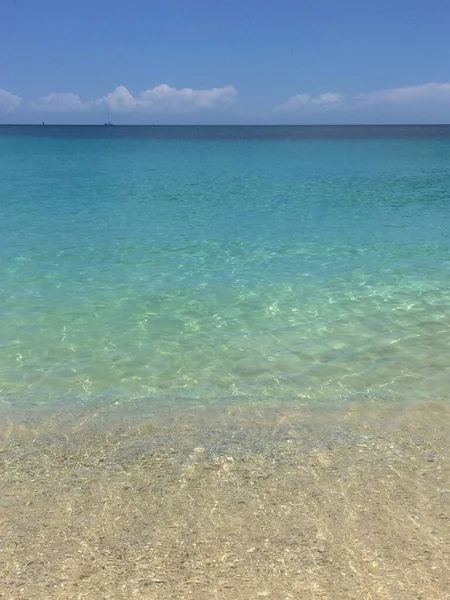 Пляж Бирюзовой Воды Сент Томас Виргинские Острова Сша — стоковое фото