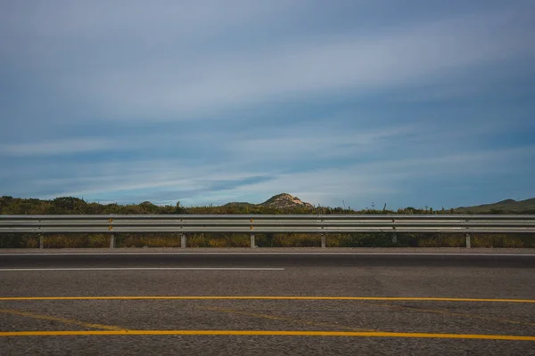 Mooi Uitzicht Vanaf Snelweg Los Cabos Mexico — Stockfoto