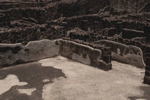 멕시코 라미드 테오티와칸 고고학 유적지 — 스톡 사진
