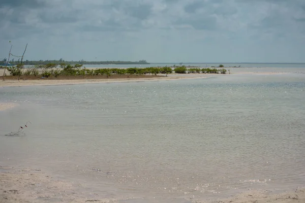 Isla Blanca Ubicada Quintana Roo México Muy Cerca Cancún Impresionante —  Fotos de Stock