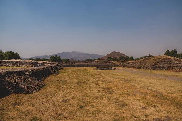 Site Archéologique Préhispanique Teotihuacan Mexique — Photo