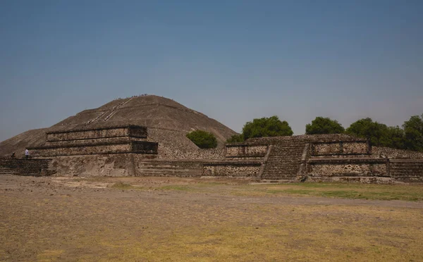 Teotihuacan Sitio Arqueológico Prehispánico México — Foto de Stock