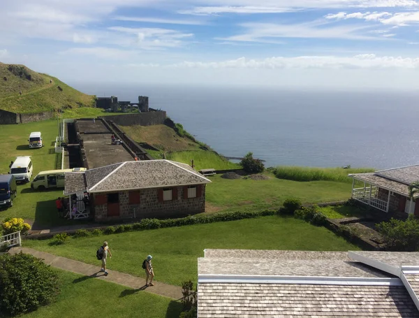St. Kitts, Caribbean ,Brimstone Hill Fortress National Park is a UNESCO World Heritage Site, a well-preserved fortress on a hill on the island of St. Kitts Eastern Caribbean