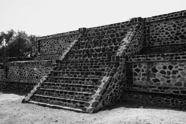 Teotihuacan Mexican Ruins Pyramids — 스톡 사진